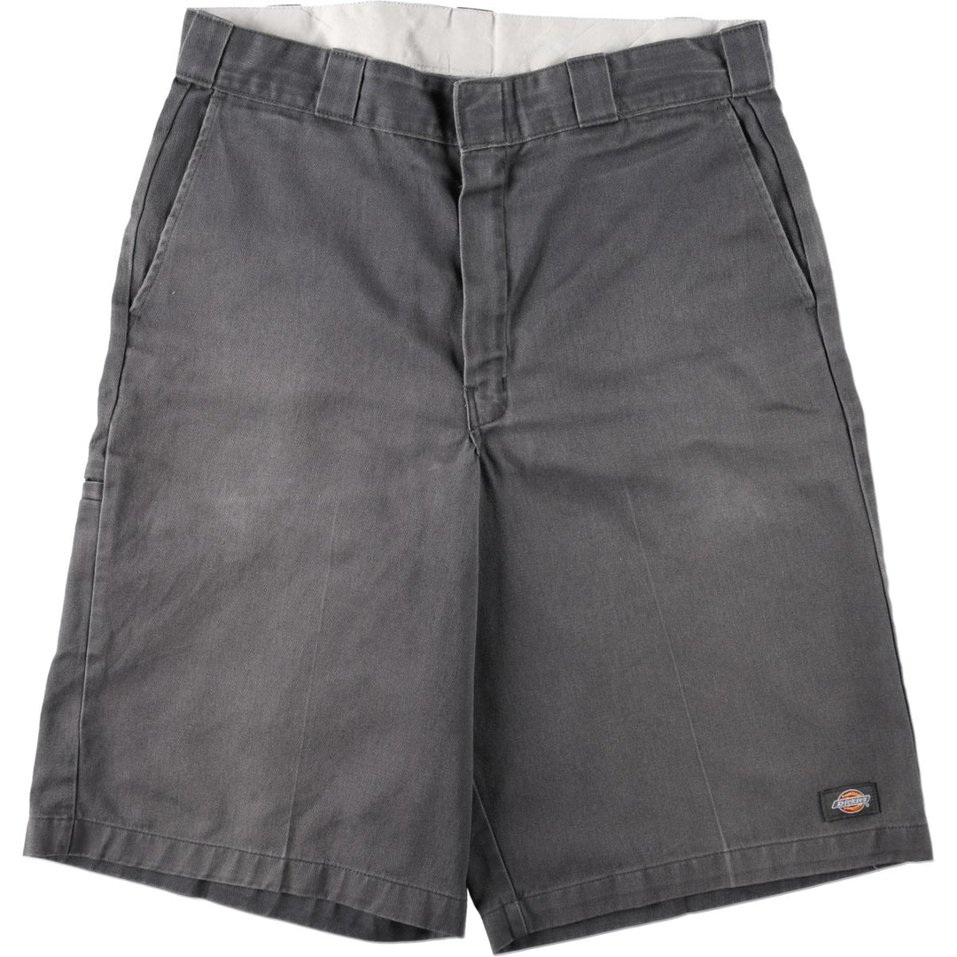 Dickies Work Shorts, Half Pants, Men's, W34 equivalent unclear gray type Vintage Second Hand