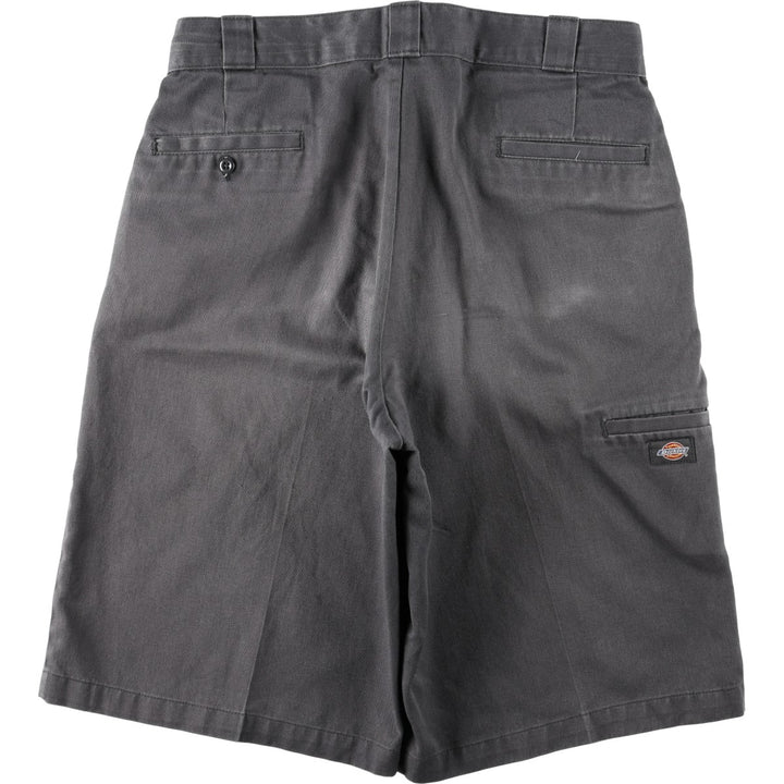 Dickies Work Shorts, Half Pants, Men's, W34 equivalent unclear gray type Vintage Second Hand
