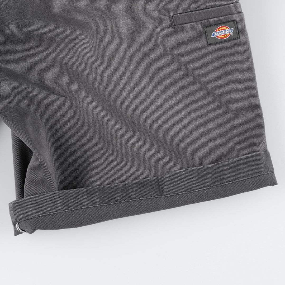 Dickies Work Shorts, Half Pants, Men's, W34 equivalent unclear gray type Vintage Second Hand