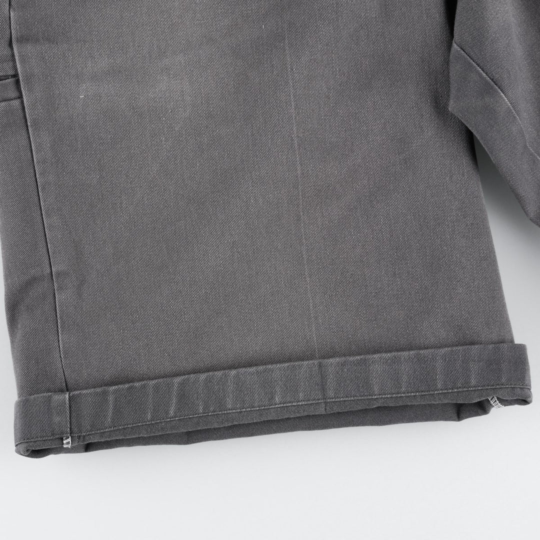 Dickies Work Shorts, Half Pants, Men's, W34 equivalent unclear gray type Vintage Second Hand