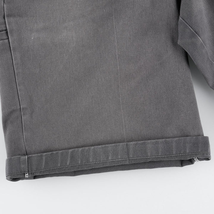 Dickies Work Shorts, Half Pants, Men's, W34 equivalent unclear gray type Vintage Second Hand