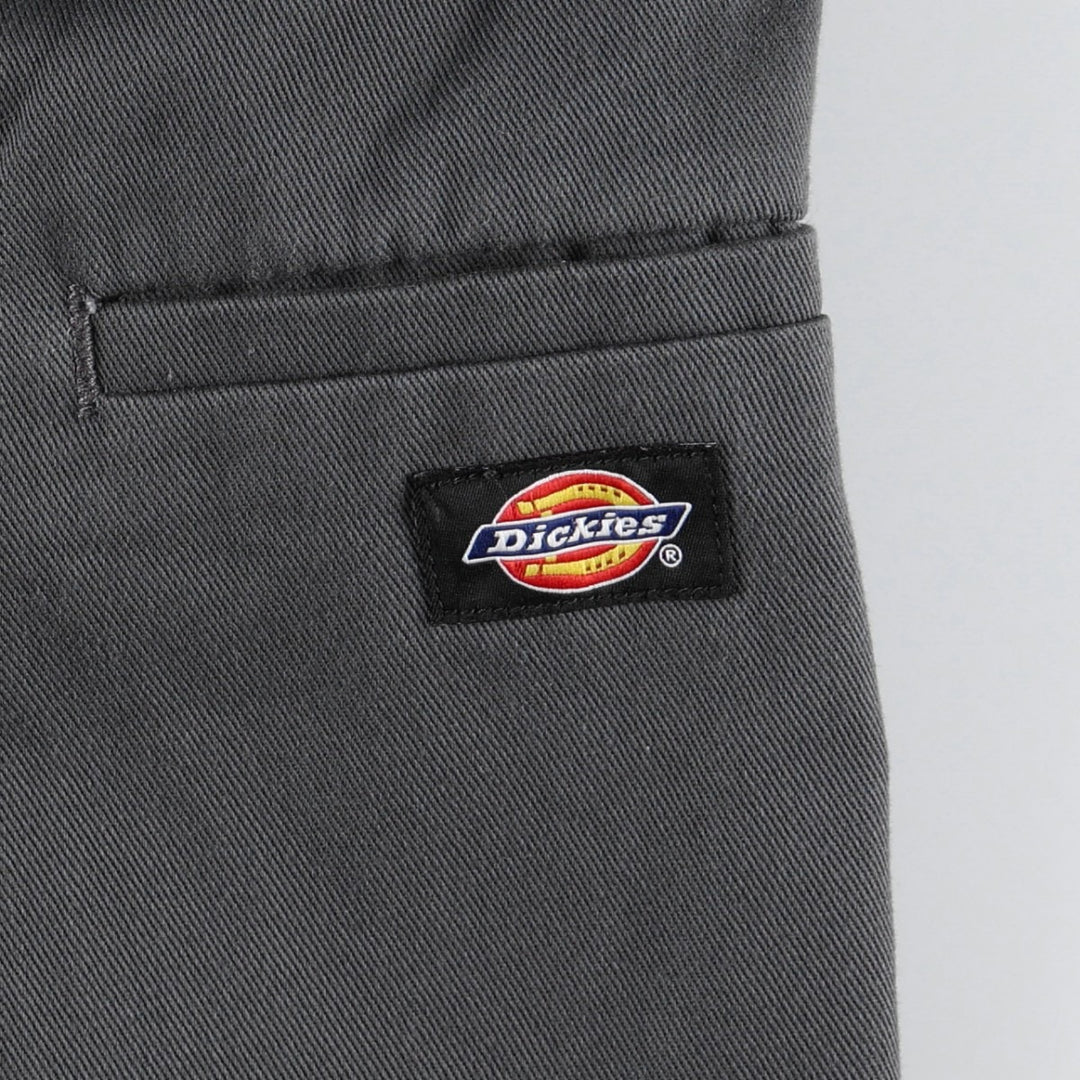 Dickies Loose Fit Work Shorts, Half Pants, Men's, W34 equivalent polyester Charcoal Vintage Second Hand