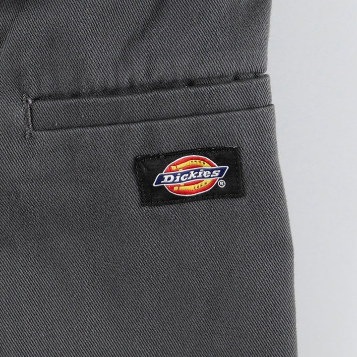 Dickies Loose Fit Work Shorts, Half Pants, Men's, W34 equivalent polyester Charcoal Vintage Second Hand