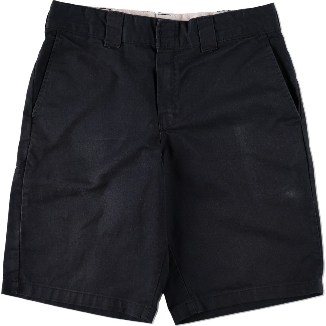 Dickies Relaxed Fit Work Shorts, Half Pants, Men's, W33 equivalent unclear black type Vintage Second Hand