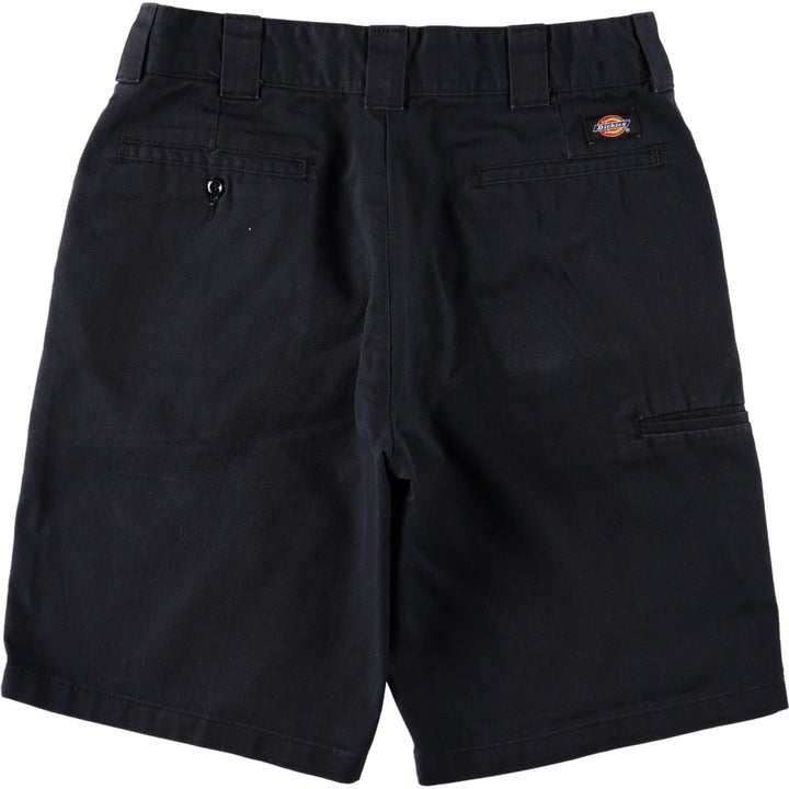 Dickies Relaxed Fit Work Shorts, Half Pants, Men's, W33 equivalent unclear black type Vintage Second Hand