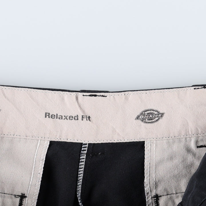 Dickies Relaxed Fit Work Shorts, Half Pants, Men's, W33 equivalent unclear black type Vintage Second Hand
