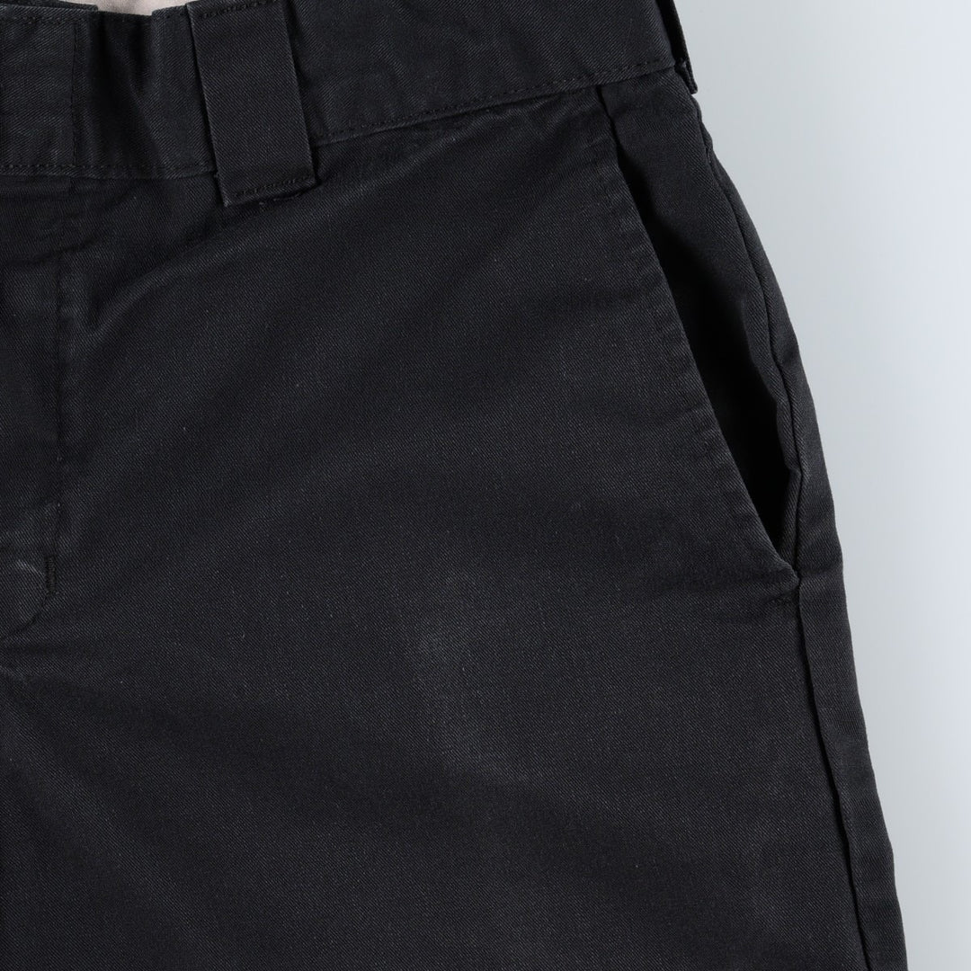 Dickies Relaxed Fit Work Shorts, Half Pants, Men's, W33 equivalent unclear black type Vintage Second Hand