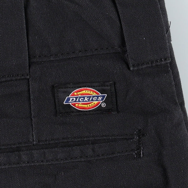Dickies Relaxed Fit FLEX Work Shorts (Men's, equivalent to W34) polyester black type Vintage Second Hand