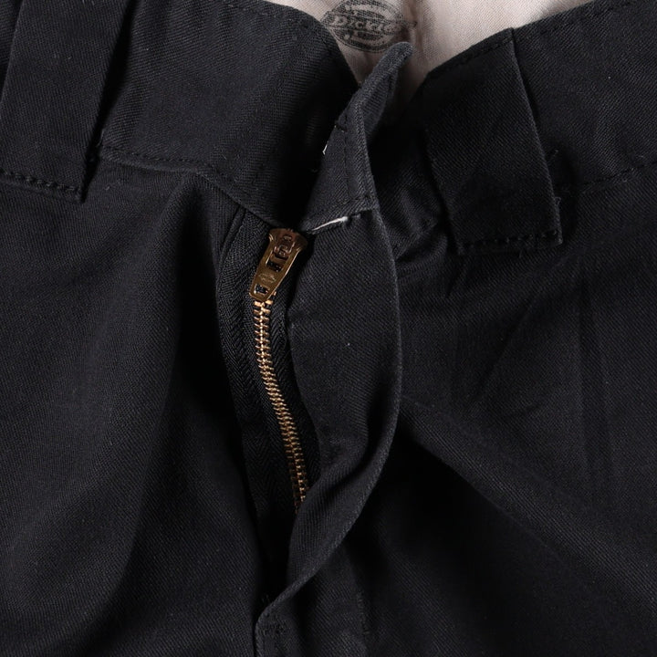 Dickies Relaxed Fit FLEX Work Shorts (Men's, equivalent to W34) polyester black type Vintage Second Hand