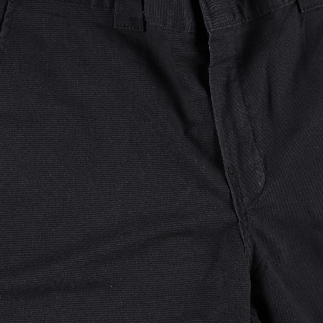 Dickies Relaxed Fit FLEX Work Shorts (Men's, equivalent to W34) polyester black type Vintage Second Hand