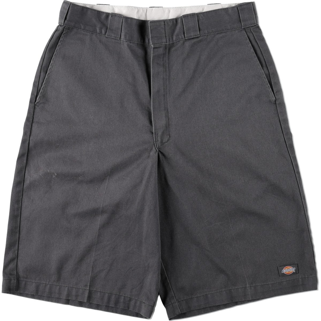 Dickies Work Shorts, Half Pants, Men's, W33 equivalent unclear Charcoal Vintage Second Hand