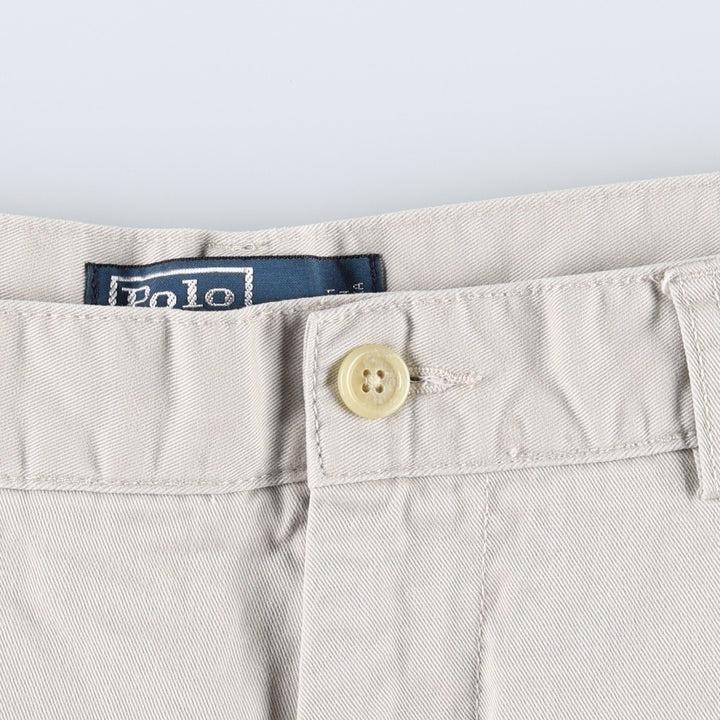 Ralph Lauren POLO by Ralph Lauren PROSPECT SHORT chino shorts, men's size W37 cotton Beige type Vintage Second Hand