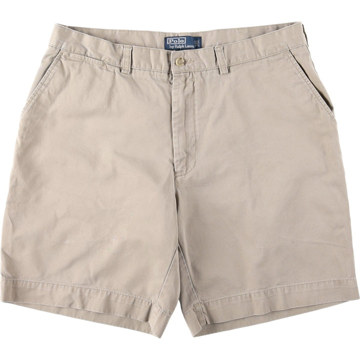 Ralph Lauren POLO by Ralph Lauren PROSPECT SHORT Chino shorts Short pants Men's w36 equivalent cotton Beige type Vintage Second Hand