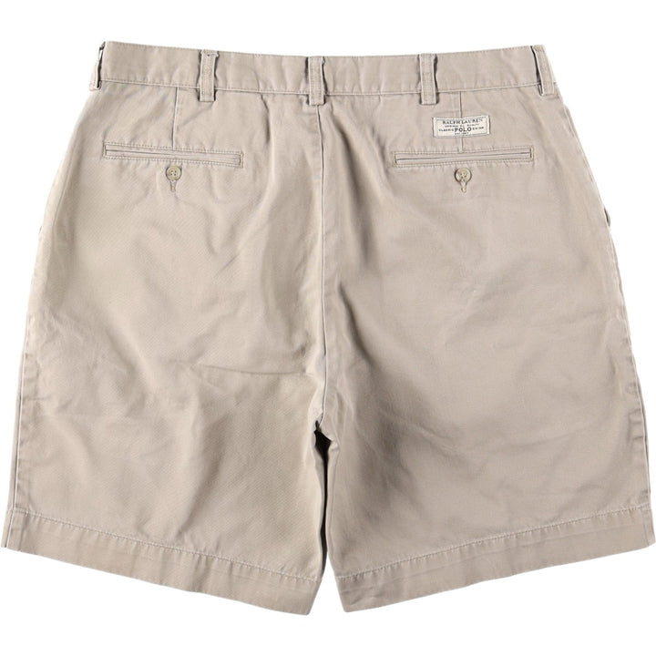 Ralph Lauren POLO by Ralph Lauren PROSPECT SHORT Chino shorts Short pants Men's w36 equivalent cotton Beige type Vintage Second Hand