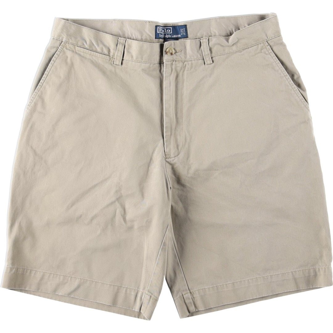 Ralph Lauren POLO by Ralph Lauren PROSPECT SHORT Chino shorts Short pants Men's w35 equivalent cotton Beige type Vintage Second Hand