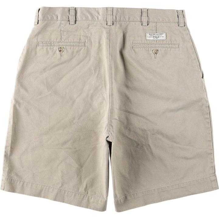 Ralph Lauren POLO by Ralph Lauren PROSPECT SHORT Chino shorts Short pants Men's w35 equivalent cotton Beige type Vintage Second Hand