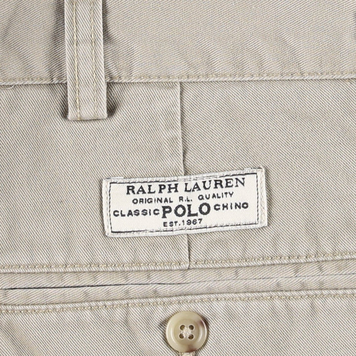 Ralph Lauren POLO by Ralph Lauren PROSPECT SHORT Chino shorts Short pants Men's w35 equivalent cotton Beige type Vintage Second Hand