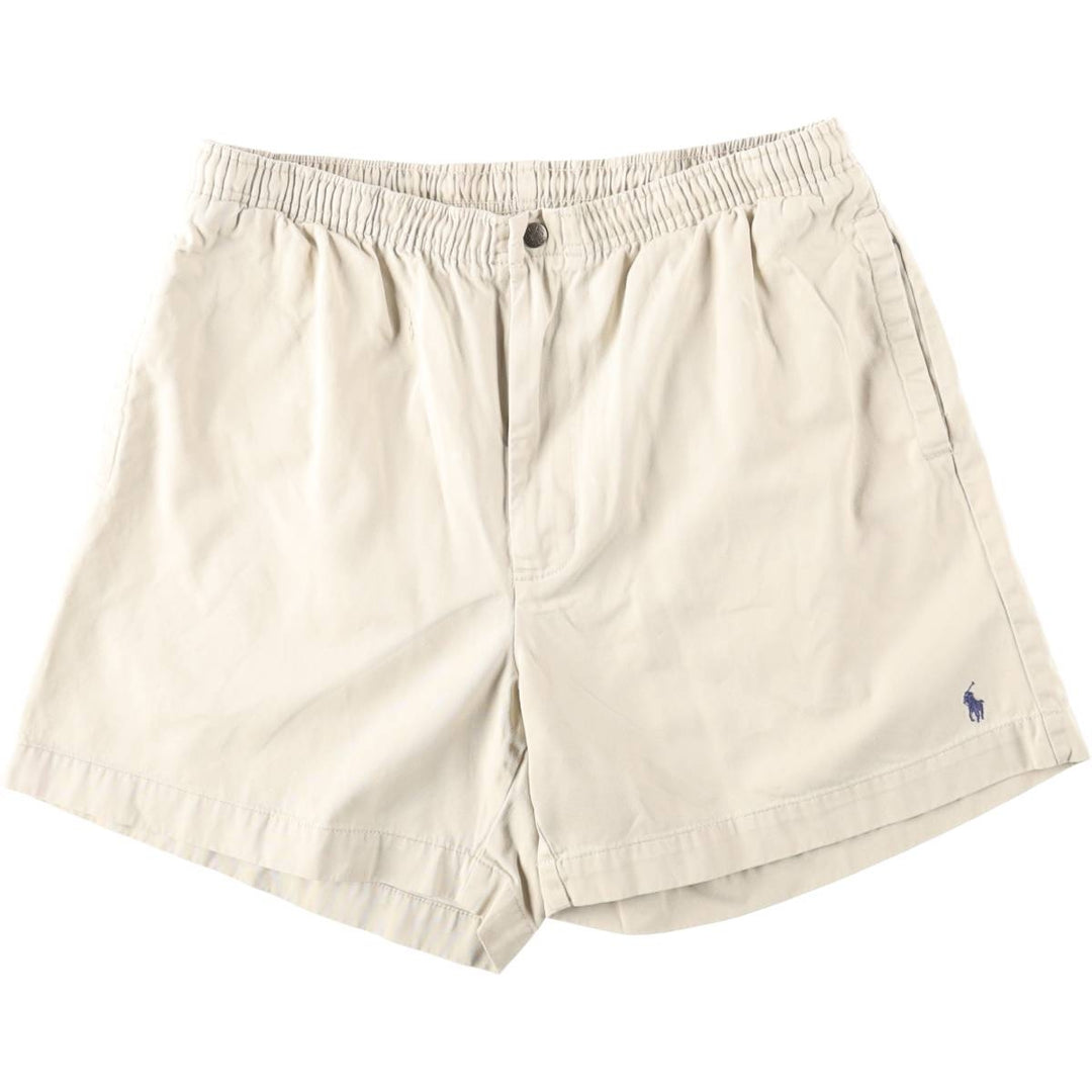 Ralph Lauren POLO RALPH LAUREN Chino Shorts, Men's Size M (approx.) cotton Beige type Vintage Second Hand