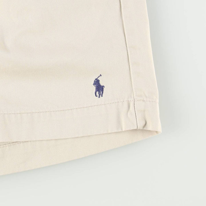 Ralph Lauren POLO RALPH LAUREN Chino Shorts, Men's Size M (approx.) cotton Beige type Vintage Second Hand
