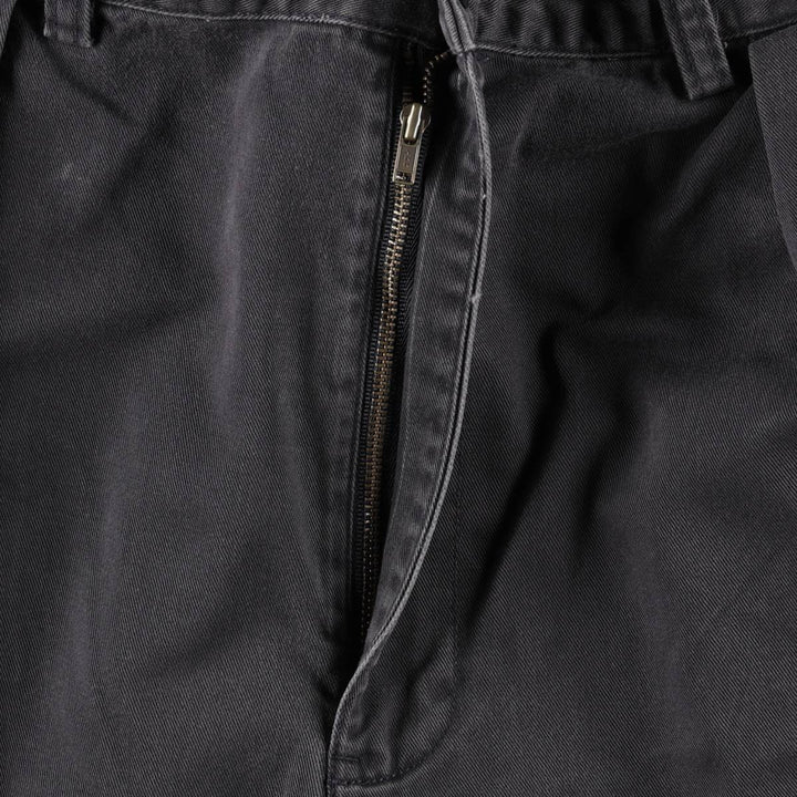 Ralph Lauren POLO by Ralph Lauren TYLER SHORT Two-pleat chino shorts, short pants, men's w35 equivalent cotton navy blue type Vintage Second Hand