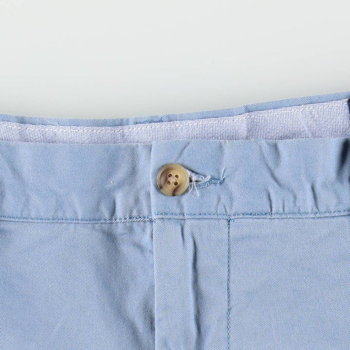 Ralph Lauren POLO RALPH LAUREN STRETCH CLASSIC FIT Chino Shorts (Men's size W38 equivalent) cotton Blue type light blue Vintage Second Hand