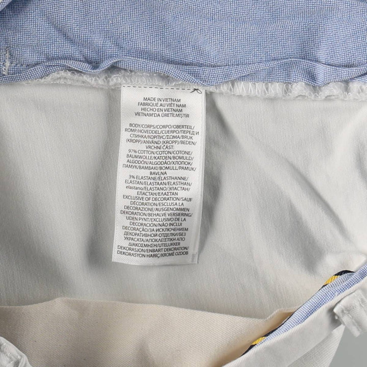 Ralph Lauren POLO RALPH LAUREN CLASSIC FIT 9" Chino Shorts (Men's size W36 equivalent) cotton white type Vintage Second Hand