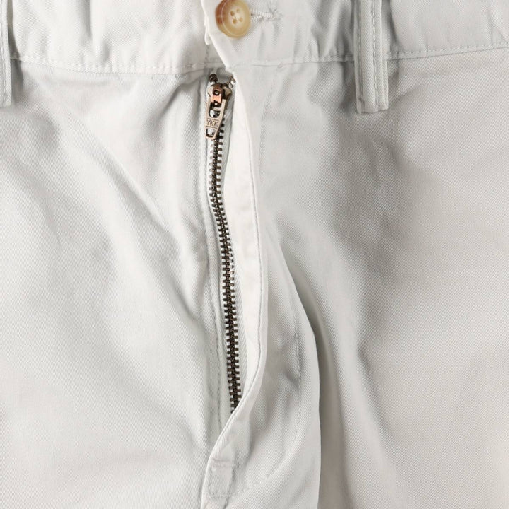 Ralph Lauren POLO RALPH LAUREN CLASSIC FIT 9" Chino Shorts (Men's size W36 equivalent) cotton white type Vintage Second Hand