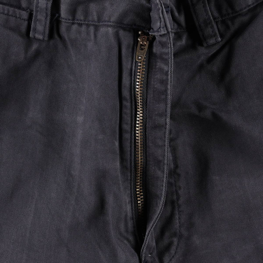 Ralph Lauren POLO RALPH LAUREN Chino Shorts, Men's Size W32 (approx.) cotton navy blue type Vintage Second Hand