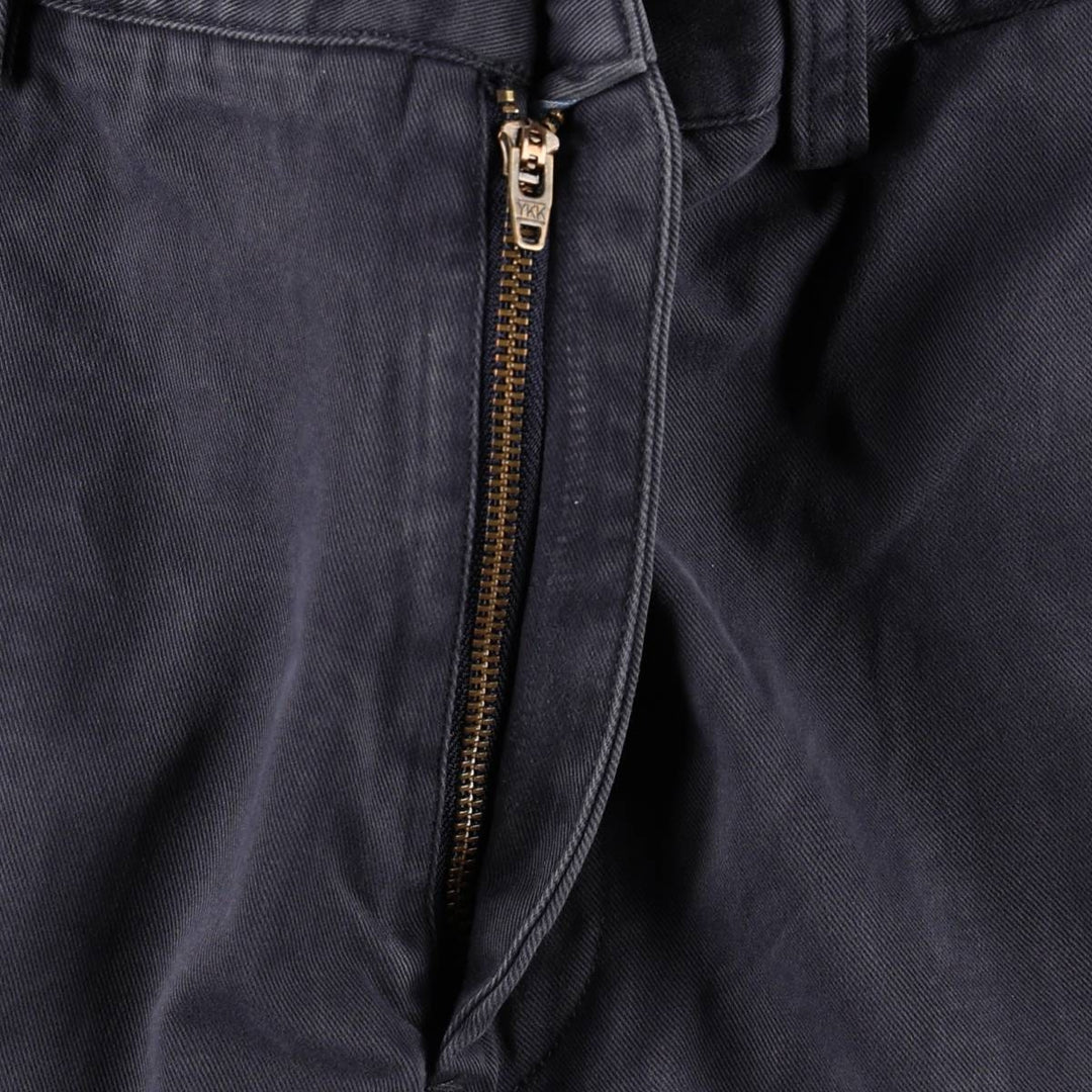 Ralph Lauren POLO RALPH LAUREN CLASSIC FIT 9" Chino Shorts (Men's size W35 equivalent) cotton navy blue type Vintage Second Hand
