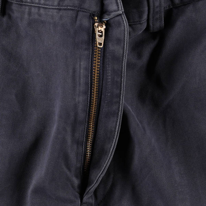 Ralph Lauren POLO RALPH LAUREN CLASSIC FIT 9" Chino Shorts (Men's size W35 equivalent) cotton navy blue type Vintage Second Hand