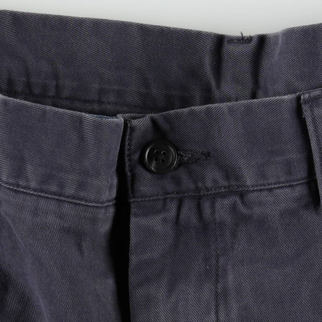 Ralph Lauren POLO RALPH LAUREN CLASSIC FIT 9" Chino Shorts (Men's size W35 equivalent) cotton navy blue type Vintage Second Hand