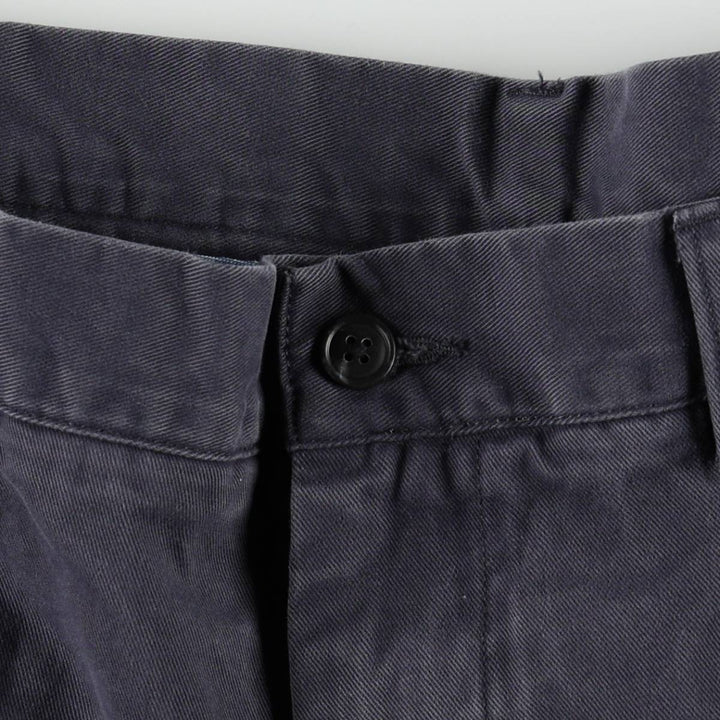 Ralph Lauren POLO RALPH LAUREN CLASSIC FIT 9" Chino Shorts (Men's size W35 equivalent) cotton navy blue type Vintage Second Hand
