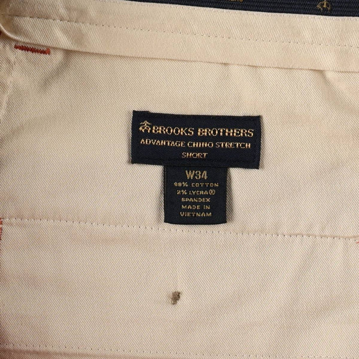 Brooks Brothers ADVANTAGE CHINO STRETCH SHORT (Men's size W35 equivalent) cotton pink type Vintage Second Hand