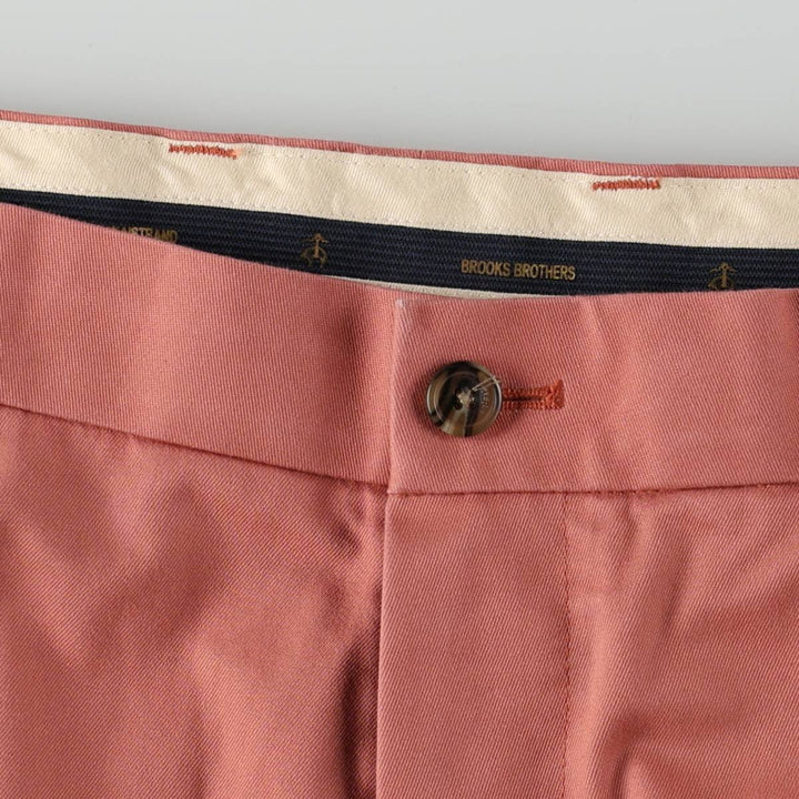 Brooks Brothers ADVANTAGE CHINO STRETCH SHORT (Men's size W35 equivalent) cotton pink type Vintage Second Hand