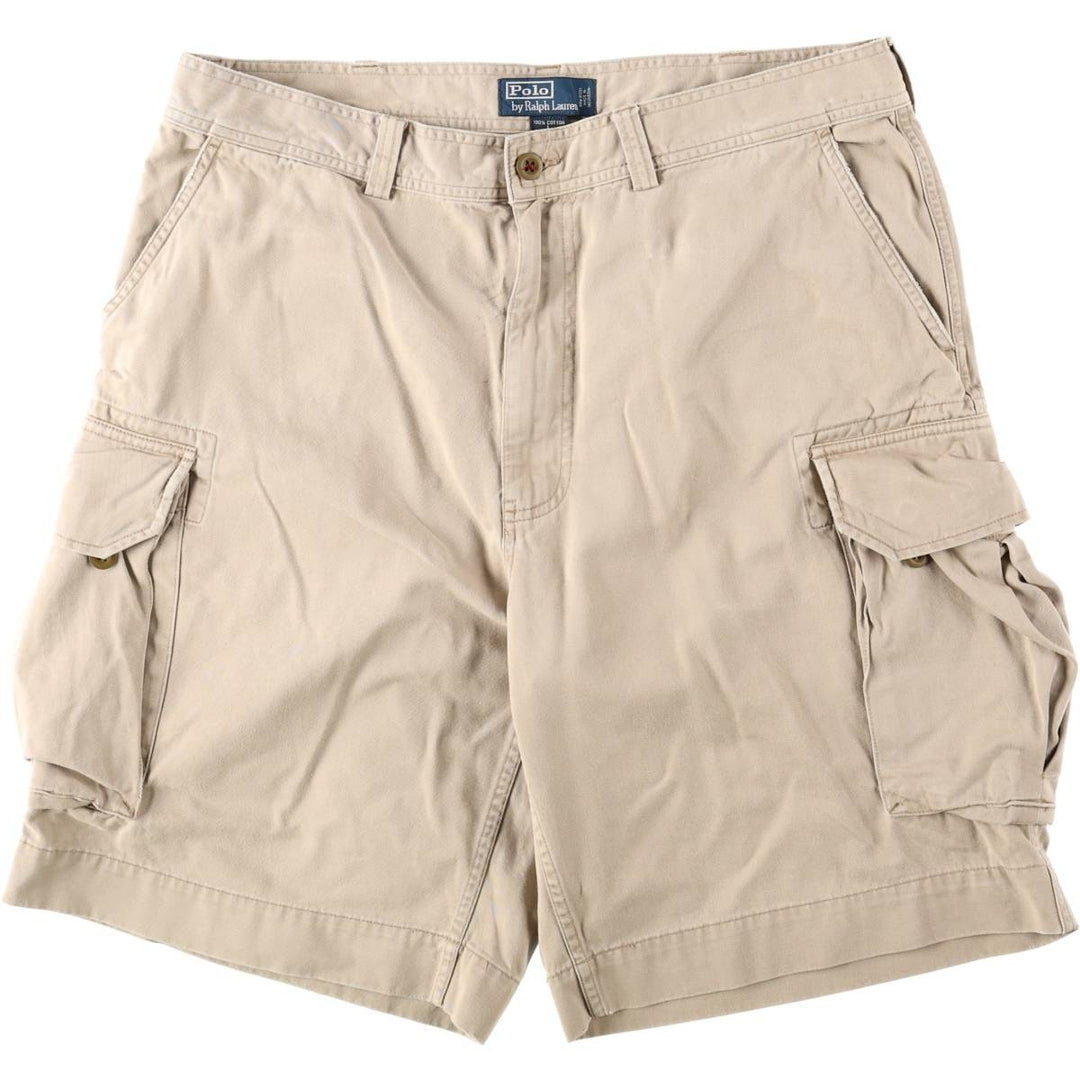 Ralph Lauren POLO by Ralph Lauren cargo shorts, short pants, men's w37 equivalent cotton Beige type Vintage Second Hand