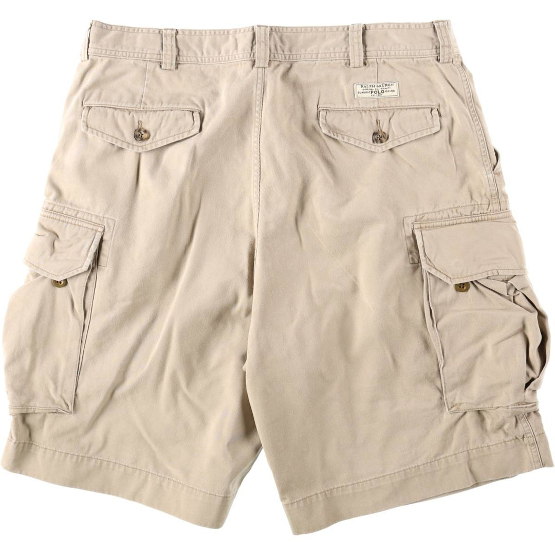 Ralph Lauren POLO by Ralph Lauren cargo shorts, short pants, men's w37 equivalent cotton Beige type Vintage Second Hand
