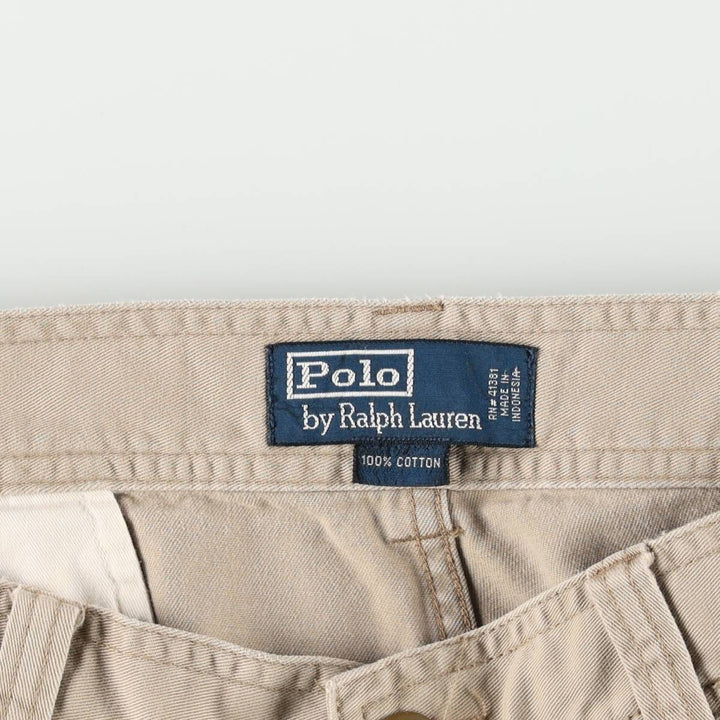Ralph Lauren POLO by Ralph Lauren cargo shorts, short pants, men's w37 equivalent cotton Beige type Vintage Second Hand