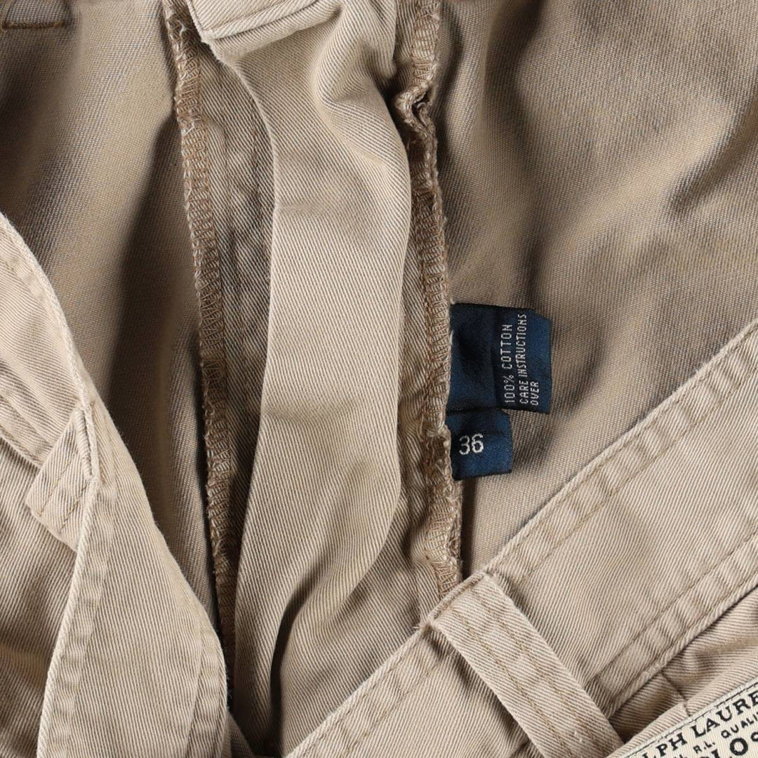 Ralph Lauren POLO by Ralph Lauren cargo shorts, short pants, men's w37 equivalent cotton Beige type Vintage Second Hand