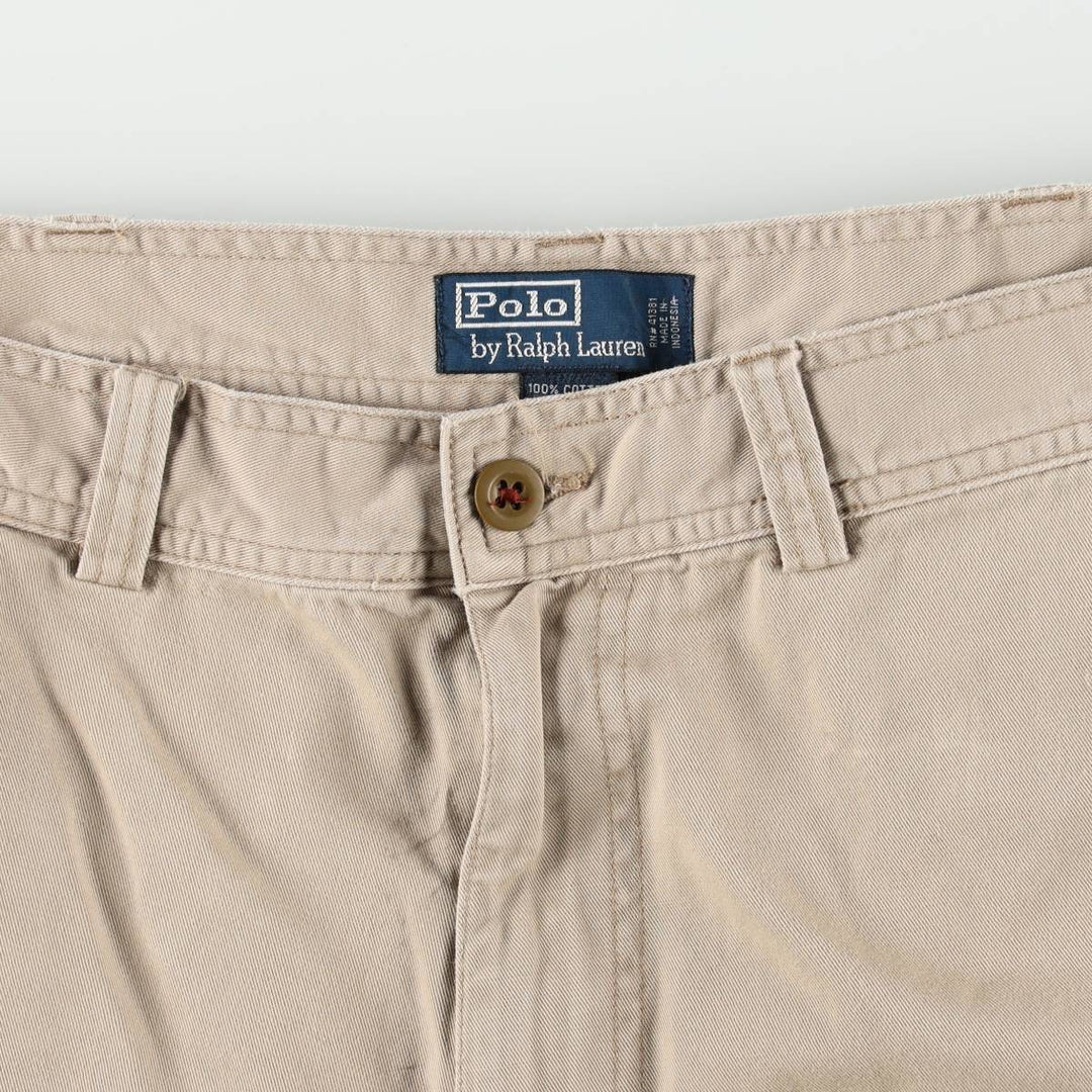 Ralph Lauren POLO by Ralph Lauren cargo shorts, short pants, men's w37 equivalent cotton Beige type Vintage Second Hand