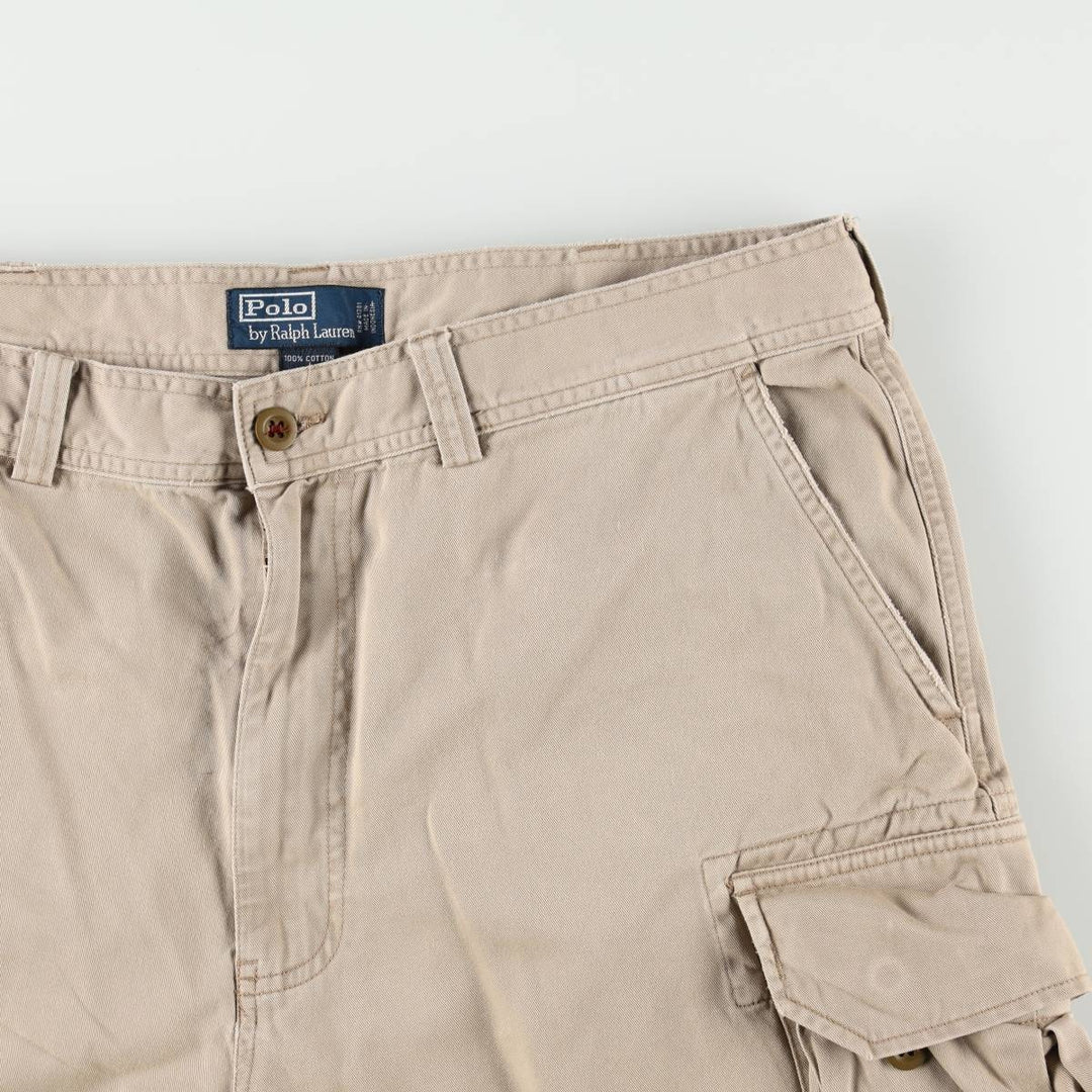 Ralph Lauren POLO by Ralph Lauren cargo shorts, short pants, men's w37 equivalent cotton Beige type Vintage Second Hand