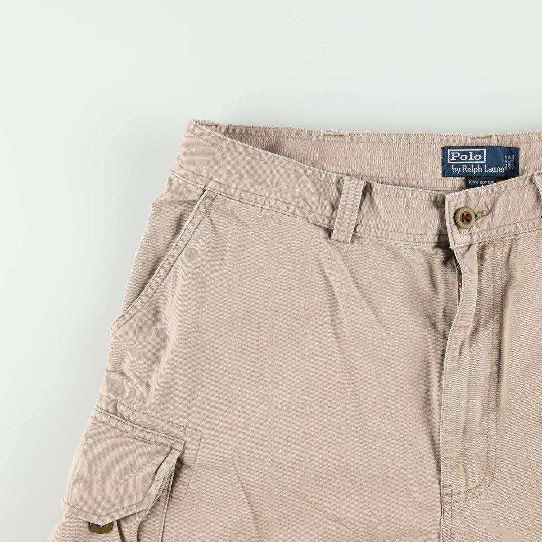 Ralph Lauren POLO by Ralph Lauren cargo shorts, short pants, men's w37 equivalent cotton Beige type Vintage Second Hand