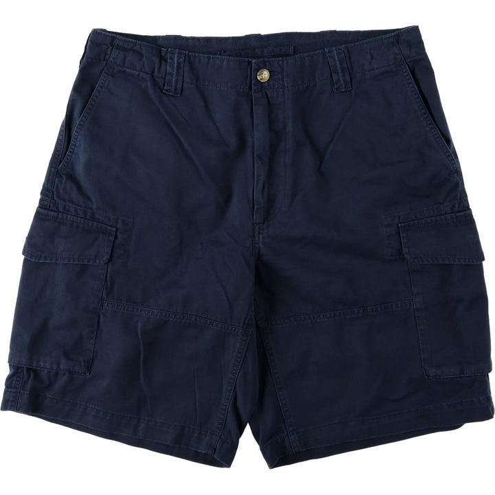 Ralph Lauren POLO RALPH LAUREN RELAXED FIT Cargo Shorts (Men's size W36 equivalent) cotton navy blue type Vintage Second Hand