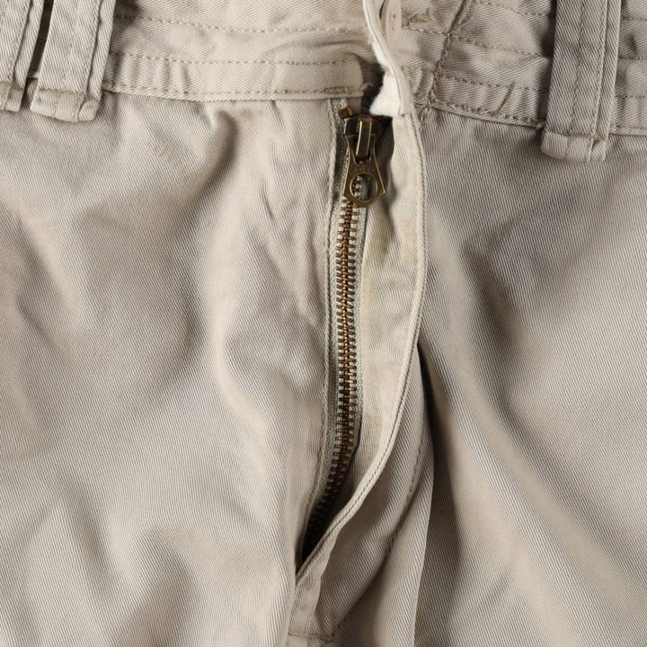 Ralph Lauren POLO by Ralph Lauren cargo shorts, short pants, men's size w36 cotton Beige type Vintage Second Hand