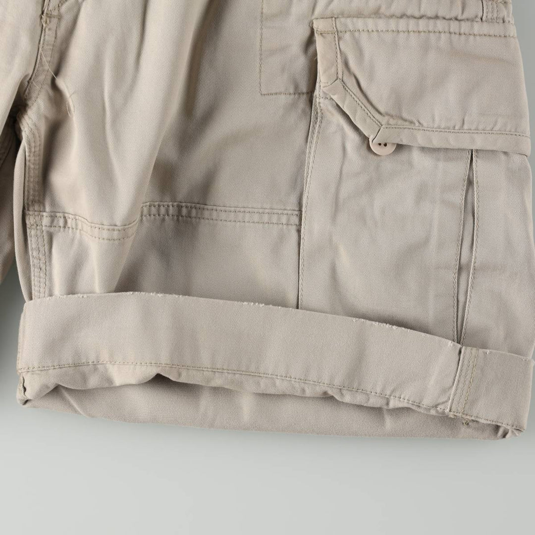 Ralph Lauren POLO by Ralph Lauren cargo shorts, short pants, men's size w36 cotton Beige type Vintage Second Hand