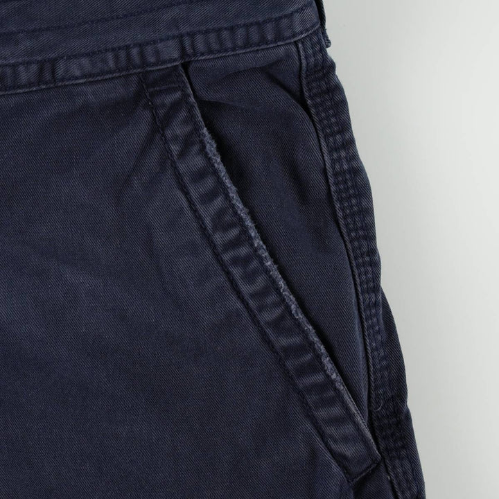 Ralph Lauren POLO RALPH LAUREN cargo shorts, men's size W36 cotton navy blue type Vintage Second Hand