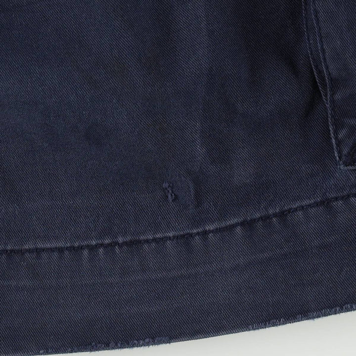 Ralph Lauren POLO RALPH LAUREN cargo shorts, men's size W36 cotton navy blue type Vintage Second Hand