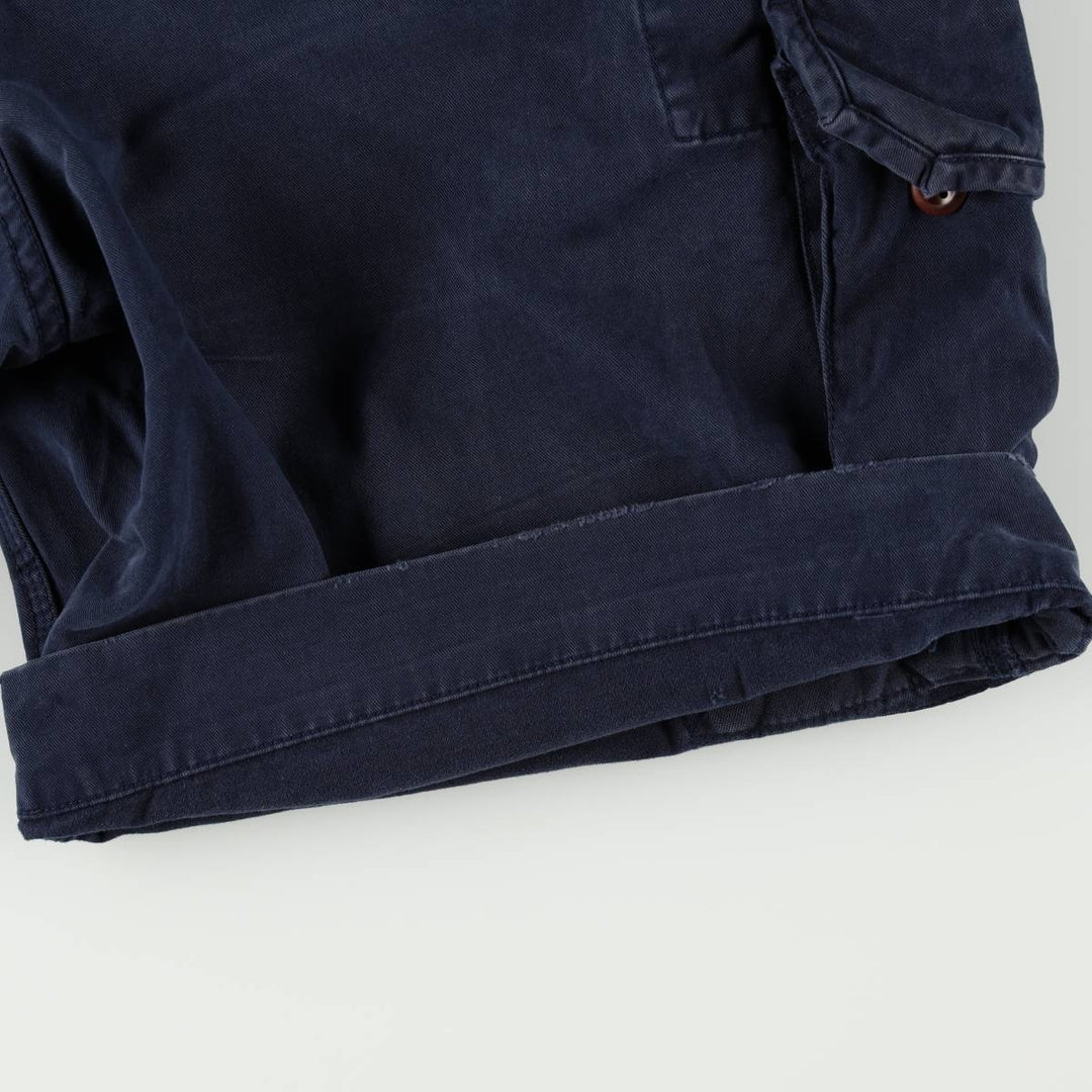 Ralph Lauren POLO RALPH LAUREN cargo shorts, men's size W36 cotton navy blue type Vintage Second Hand