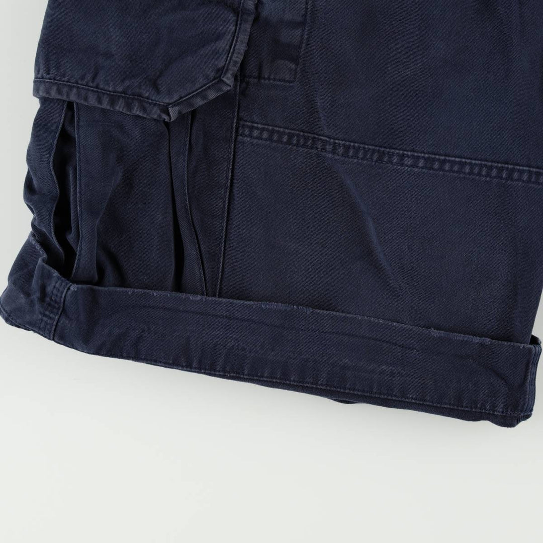 Ralph Lauren POLO RALPH LAUREN cargo shorts, men's size W36 cotton navy blue type Vintage Second Hand