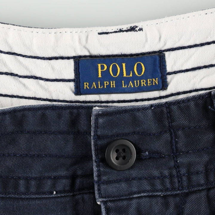 Ralph Lauren POLO RALPH LAUREN RELAXED FIT Cargo Shorts (Men's size W33 equivalent) unclear navy blue type Vintage Second Hand