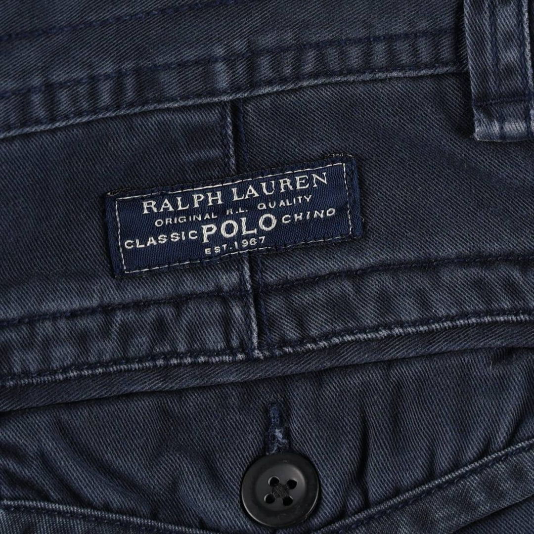 Ralph Lauren POLO RALPH LAUREN RELAXED FIT Cargo Shorts (Men's size W33 equivalent) unclear navy blue type Vintage Second Hand
